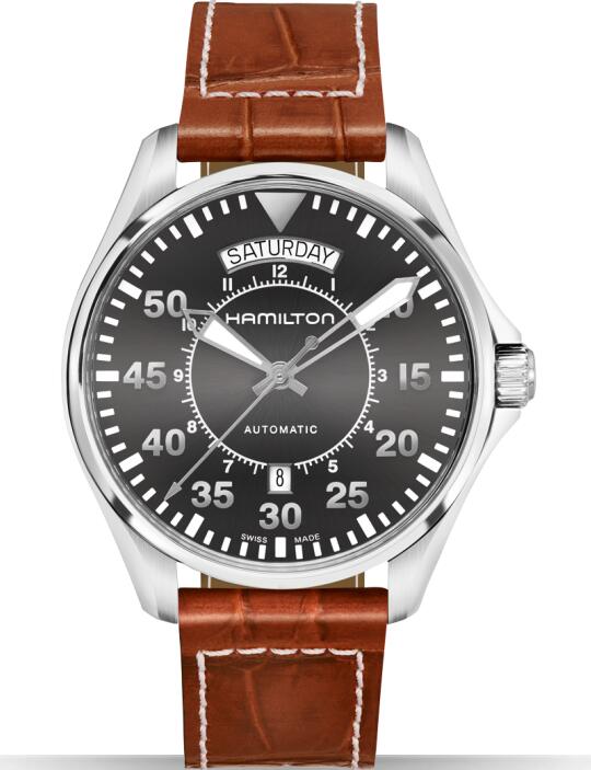 Hamilton replica Khaki Aviation Pilot H64615585 watch